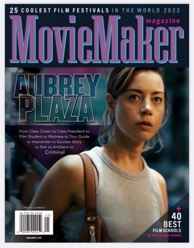 Aubrey Plaza MovieMaker cover