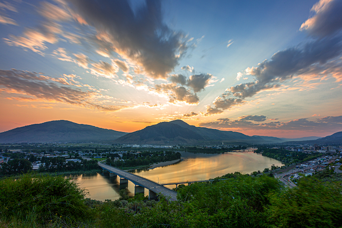 Kamloops, British Columbia, one of MovieMaker Magazine's Best Places to Live and Work as a MovieMaker, 2023