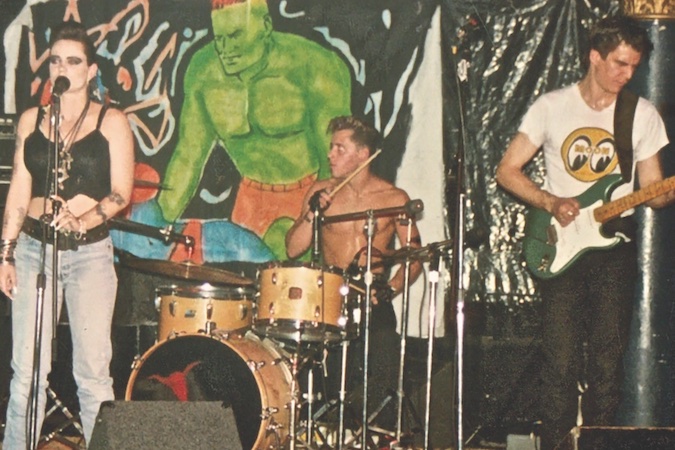 JiJo Reed, Sugar Studios CEO, as a teenage punk drummer