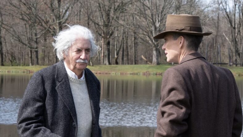 Einstein and Oppenheimer Friends in Real Life