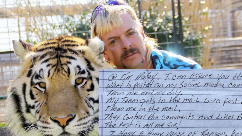 Joe Exotic Letter From Prison