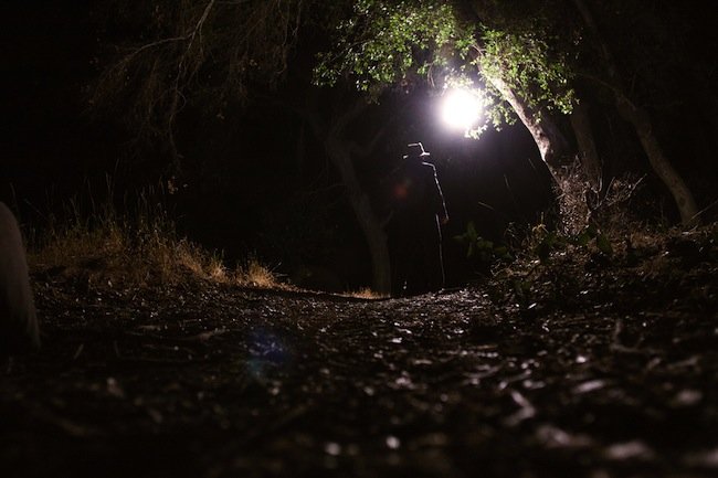The woods in Santa Clarita, a perfect setting for a genre-based film