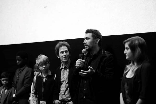 James Franco and Tim Blake Nelson give a Q&A at the Oxford Film Festival. Photograph by Danny K Photography
