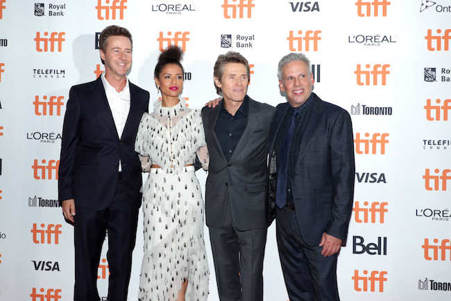 Edward Norton, Gugu Mbatha-Raw, Willem Dafoe, Josh Pais