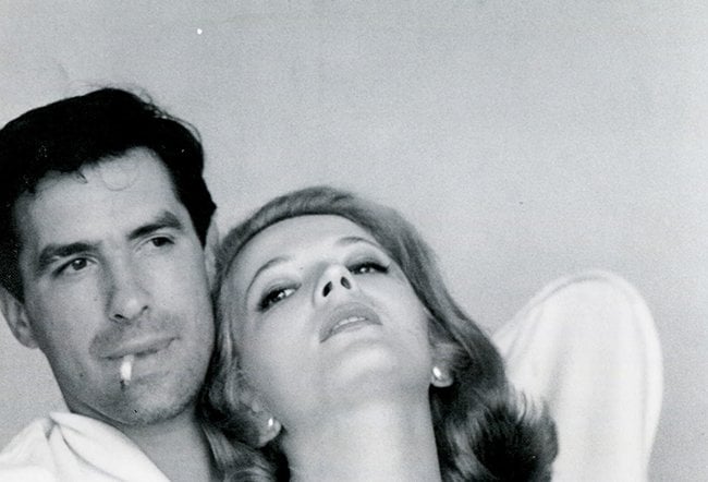 John Cassavetes with wife and frequent collaborator Gena Rowlands