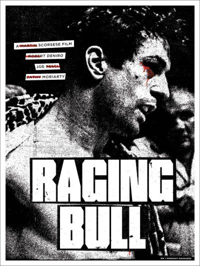 raging bull poster